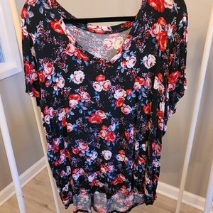 Maurices Floral 24/7 Shirt